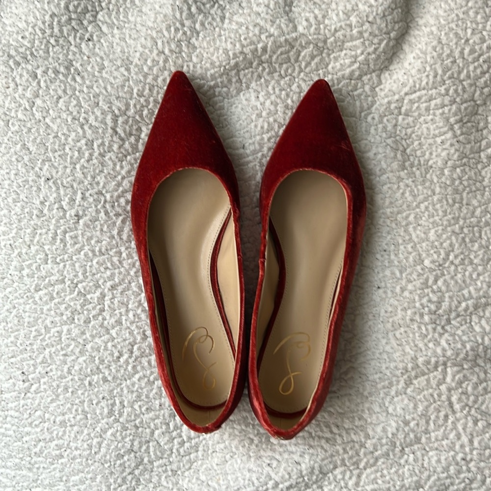 Sam Edelman velvet flats